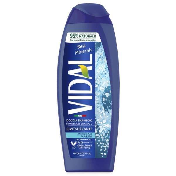 VIDAL Vidal Bagnodoccia Rivitalizzante con Minerali Marini - 250ml - MegaPrezzo