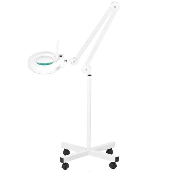 Lampada LED Lupa S4 Lente con Stativo 5 Diottrie - Bianco