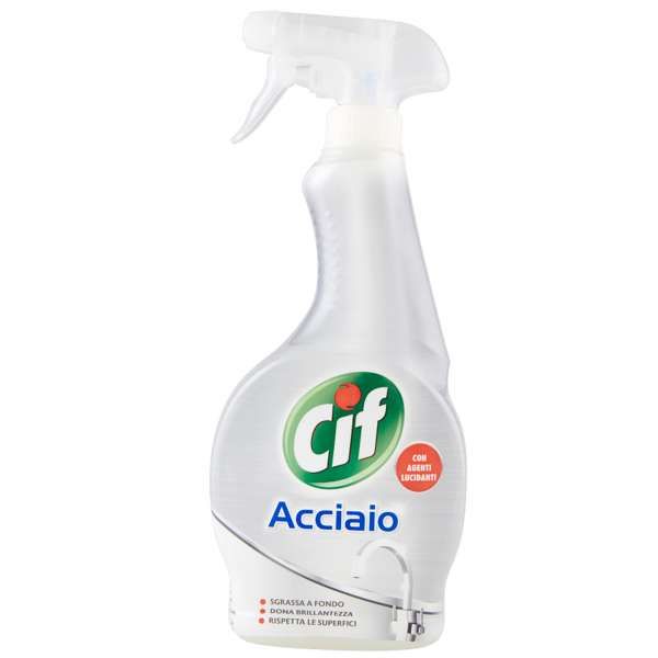 Cif Acciaio Spray - 500ml