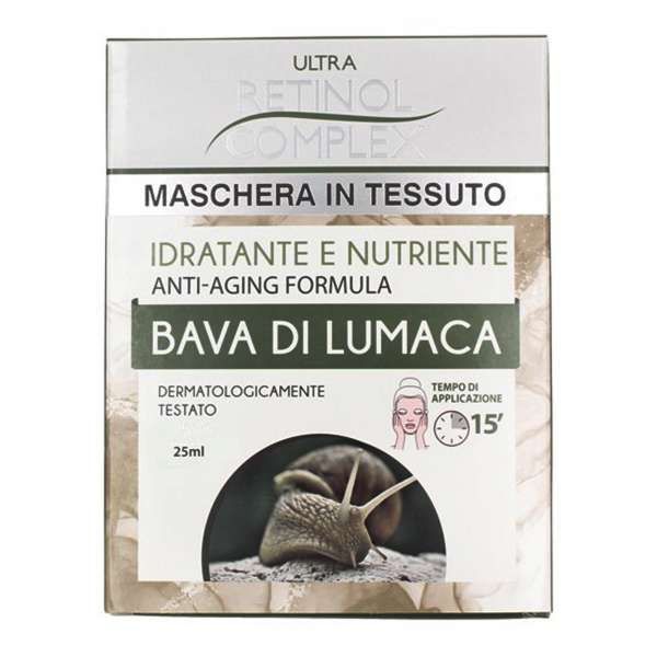 Ultra Retinol Complex Maschera Tessuto con Bava di Lumaca - 25ml