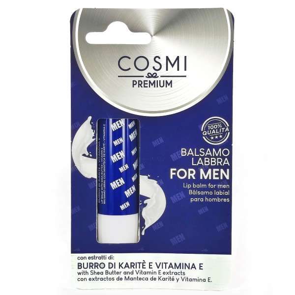 Cosmi Balsamo Labbra Idratante Stick - For Men