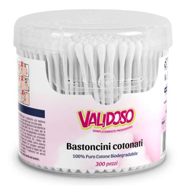 Validoso Bastoncini Cotton Fioc - 300pz