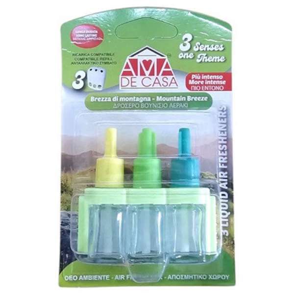 Ama de Casa Deodorante Ambiente 3Volution Ricarica - Brezza di Montagna