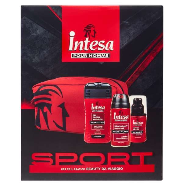 Intesa Sport Cofanetto con ShowerGel Deodorante e AfterShave