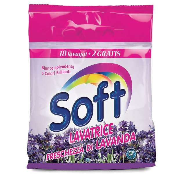 Soft Polvere Lavatrice 1320gr - Lavanda
