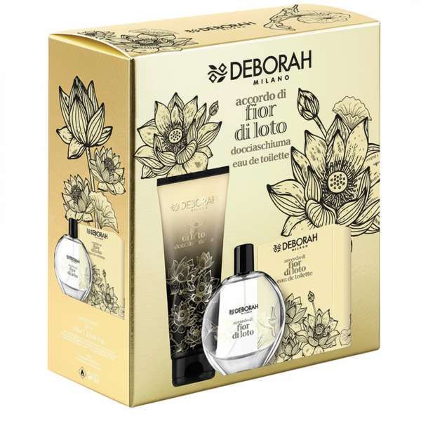 Deborah Accordo di Fior di Loto Cofanetto con Profumo e ShowerGel