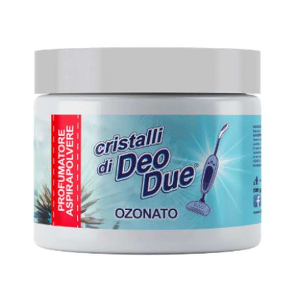 Deo Due Cristalli Profumati per Aspirapolvere 500gr - Ozonato