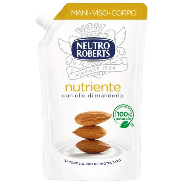 Neutro Roberts Sapone Liquido Nutriente Ricarica - 400ml