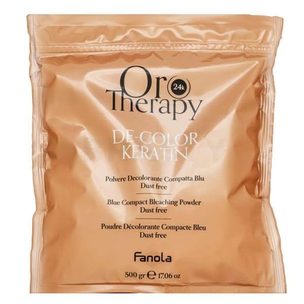 FANOLA Fanola Oro Therapy De-Color Keratin Decolorante in Polvere Blu 7 Toni - 500gr - MegaPrezzo