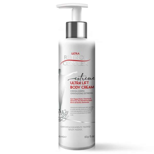 RETINOL COMPLEX Ultra Retinol Complex Extreme Ultra Lift Body Cream - 500ml - MegaPrezzo