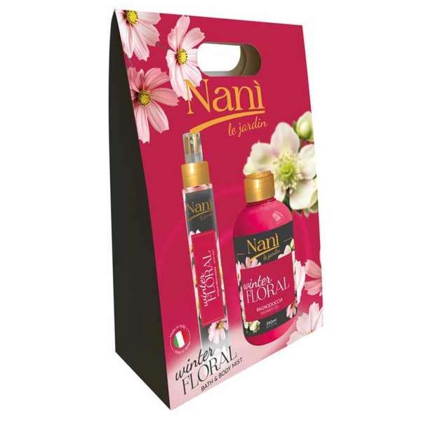 Nanì Cofanetto Winter Floral con Acqua Profumata e Bagnodoccia