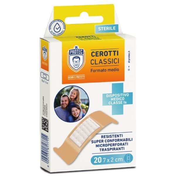 Dr Protec Cerotti Classici 20pz - Medio