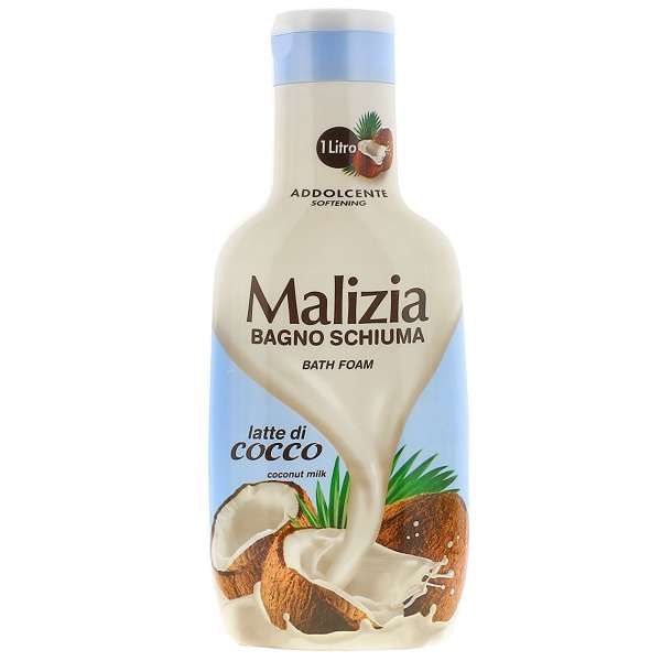 Malizia Bagno Schiuma 1000ml - Latte di Cocco