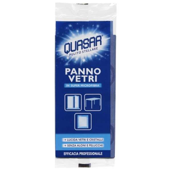 Quasar Panno Vetri in Super Microfibra