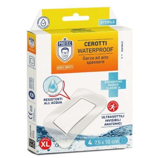 Dr Protec Cerotti Waterproof 4pz - XL