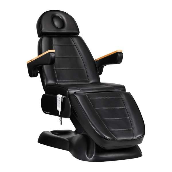 Sillon Poltrona Lettino Elettrica Lux 273B 3 Motori - Nero