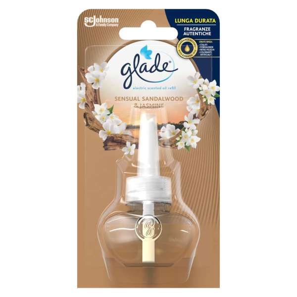 Glade Elettrico Ricarica - Sandalwood e Jasmine