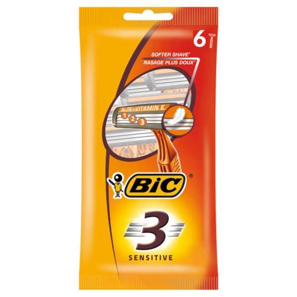 Bic Rasoio da Barba Tre Sensitive - 6pz