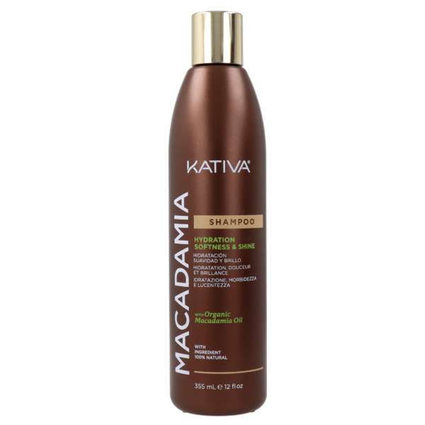 Kativa Macadamia Shampoo Hydration Shine - 355ml