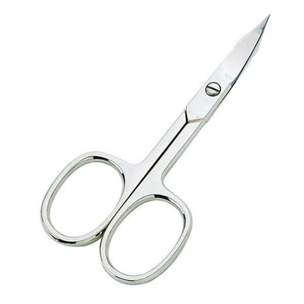 RBB Professional Forbicina Unghie Curva Lancia Acciaio Inox - 3.5