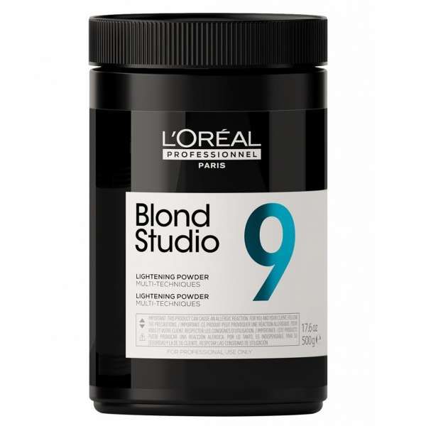LOREAL PROFESSIONNEL Loreal Blond Studio Decolorante in Polvere 9 Toni - 500gr - MegaPrezzo
