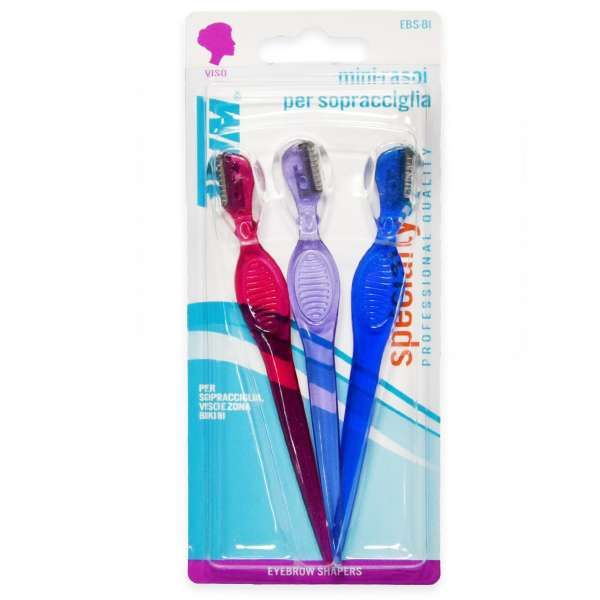 Trim Mini Rasoi per Sopracciglia - 3pz