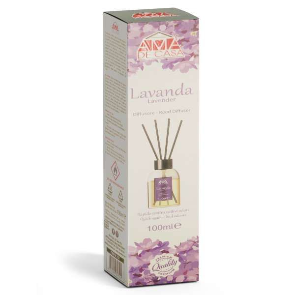AMA DE CASA Ama de Casa Diffusore Ambiente 100ml - Lavanda - MegaPrezzo