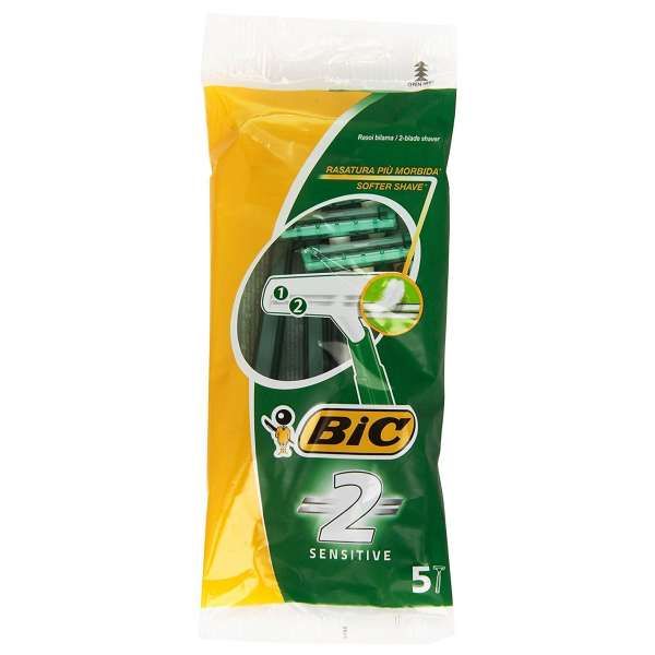 Bic Rasoio da Barba Due Sensitive - 5pz