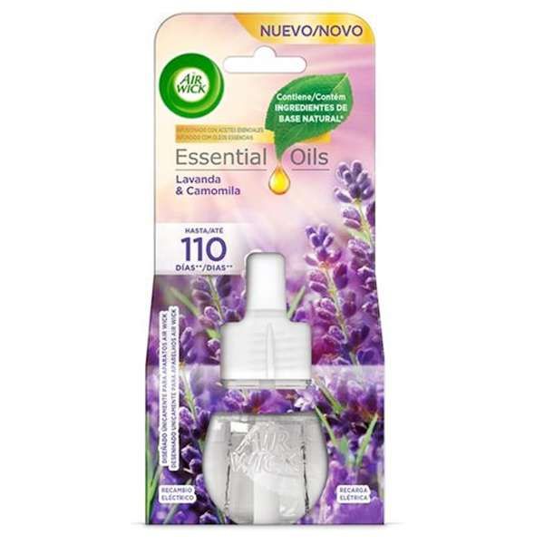 Air Wick Diffusore Elettrico Ricarica 19ml - Lavanda e Camomilla
