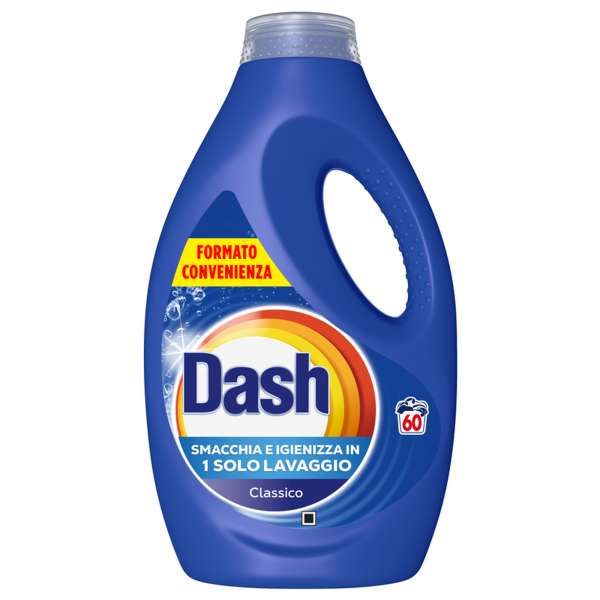 Dash Detersivo Liquido Bucato 2700ml - Classico
