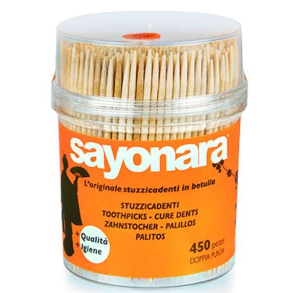 Sayonara Stuzzicadenti in Betulla - 450pz