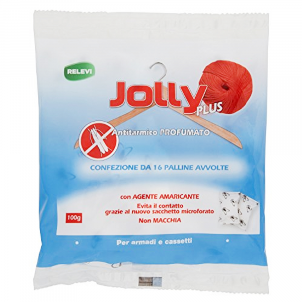 Relevi Jolly Plus Palline Antitarme - 100gr