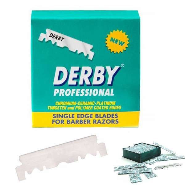 Derby Professional Platinum Mezza Lama - 100pz