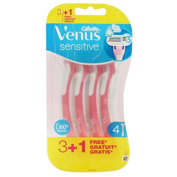 Gillette Venus Sensitive Rasoio - 4pz