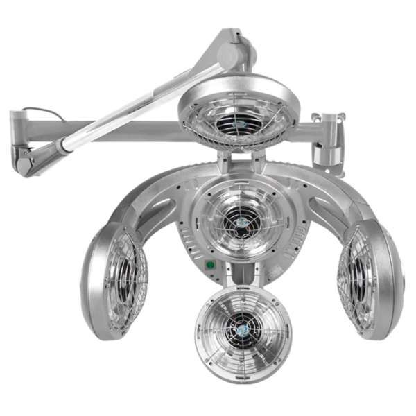 Gabbiano Infrazone GD-505W Casco a Muro - Argento