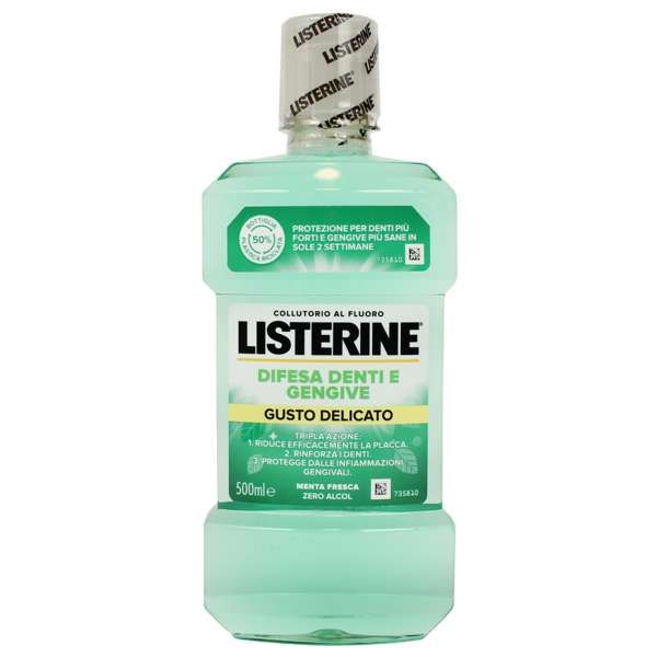 Listerine Collutorio Denti e Gengive Delicato - 500ml