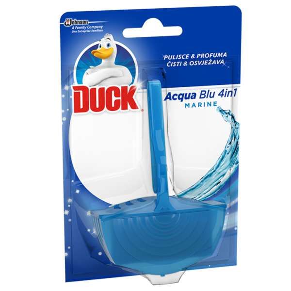 Duck WC Tavoletta Detergente Acqua Blu 4in1