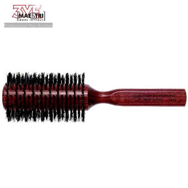 Tre Maestri Spazzola Rotonda Burgundy - 60mm