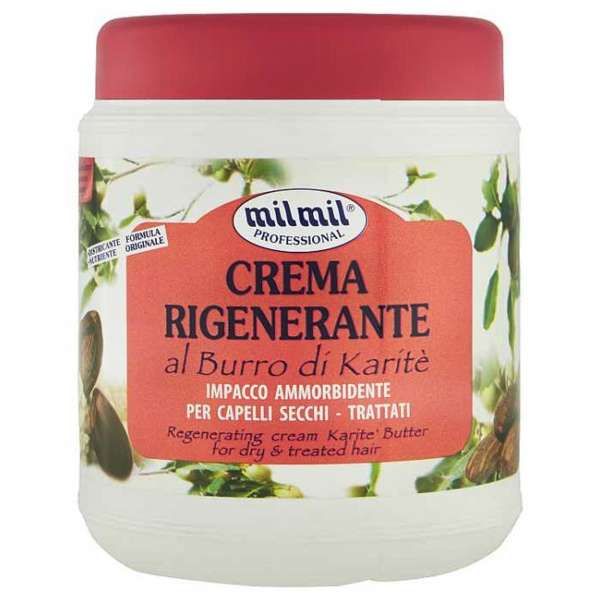 Milmil Maschera Rigenerante Burro di Keritè - 1000ml