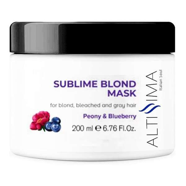 Altissima Maschera Sublime Blond Capelli Biondi - 200ml
