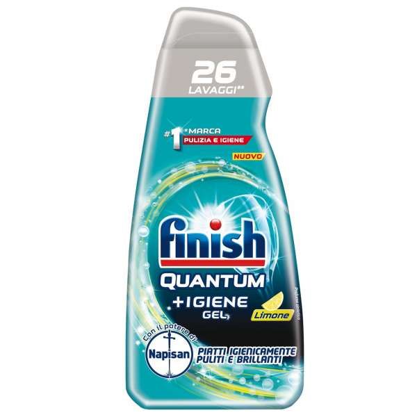 Finish Quantum Igiene Gel 560ml - Limone