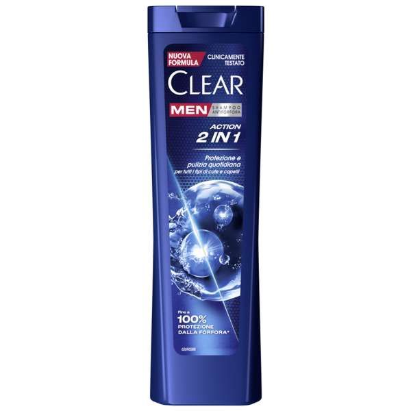 Clear Shampoo 225ml - 2in1 Action