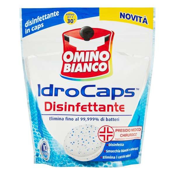 Omino Bianco Additivo 100più Idrocapsule Igienizzanti - 10x20gr