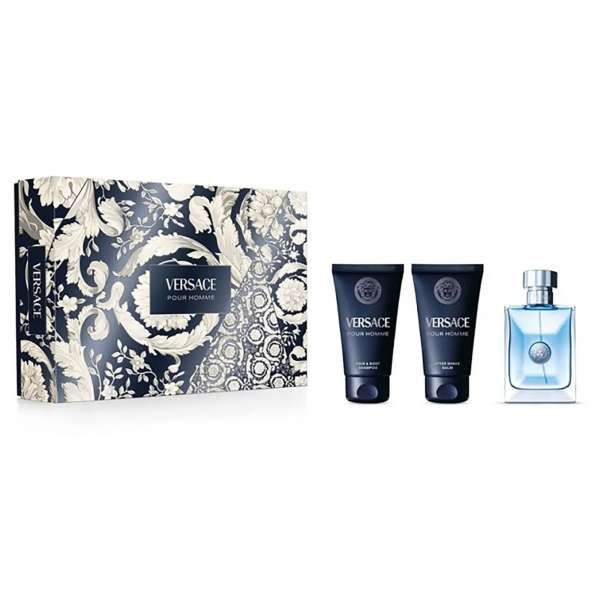 Versace Pour Homme Cofanetto con EDT After Shave e Shower Gel