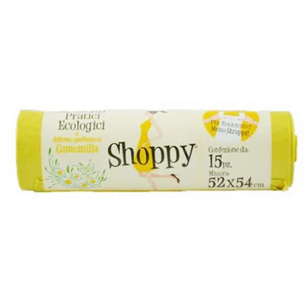 Shoppy Sacchi Immondizia 15pz - Camomilla