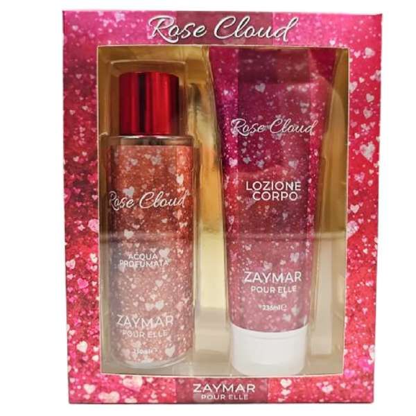 Zaymar Rose Cloud Cofanetto Acqua Profumata e Lozione Corpo