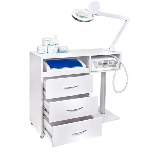 Set con Cassettiera Y-300 Fresa Lente e Sterilizzatore - Bianco