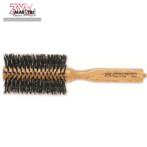 Tre Maestri Spazzola Rotonda Setola Cinghiale - 60mm