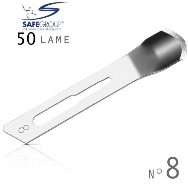 Safe Lame Sgorbie Sterili 50pz - n.8