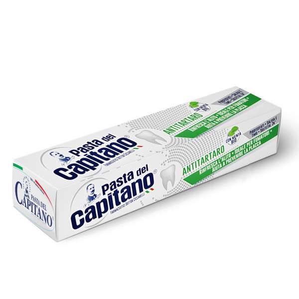 Pasta del Capitano Dentifricio Menta Bio Antitartaro - 100ml